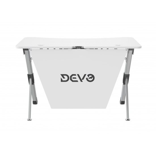 Devo Gaming Table - Radium - White