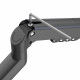 Devo Gaming Monitor Arm - Flexi Lite 2 - Black
