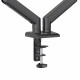 Devo Gaming Monitor Arm - Flexi Lite 2 - Black