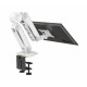 Devo Gaming Monitor Arm - 1 Monitor v3 - White Devo Gaming Monitor Arm - 1 Monitor v3 - White