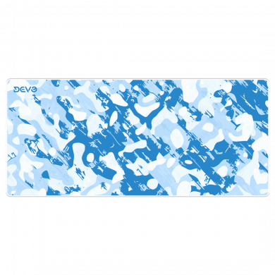 Devo Gaming Mouse Pad - White Camo-900 Devo Gaming Mouse Pad - White Camo-900