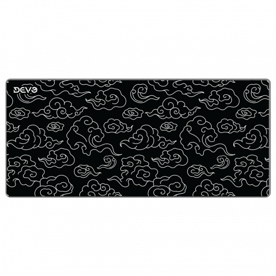 Devo Gaming mouse Pad - Cloud Black Devo Gaming mouse Pad - Cloud Black