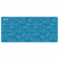 Devo Gaming mouse Pad - Cloud Blue