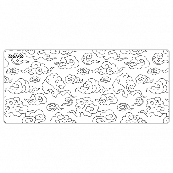 Devo Gaming mouse Pad - Cloud White Devo Gaming mouse Pad - Cloud White