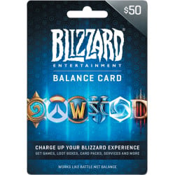 Blizzard Gift Card - $50