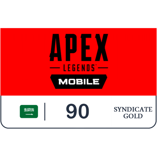 Apex Legends Mobile - KSA - 90 Syndicate Gold