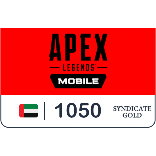 Apex Legends Mobile - UAE - 1050 Syndicate Gold