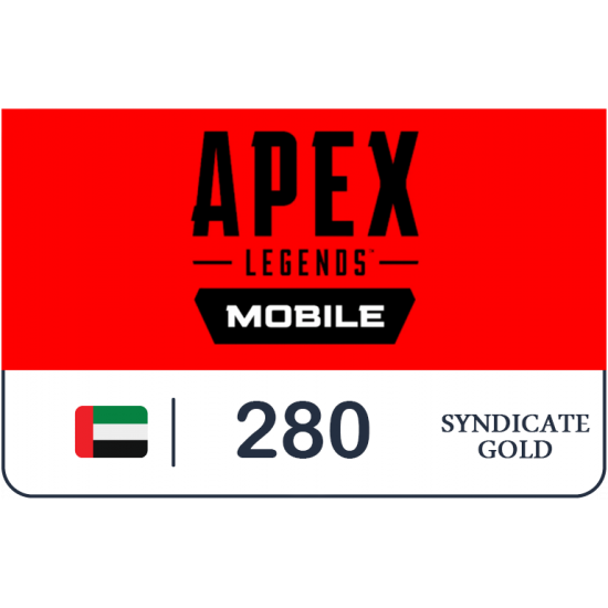 Apex Legends Mobile - UAE - 280 Syndicate Gold