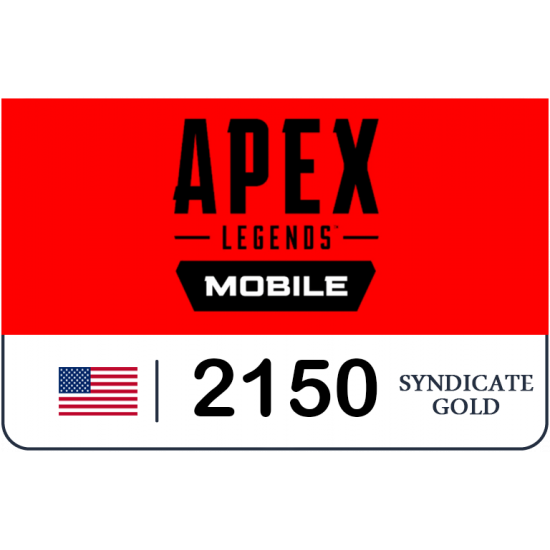 Apex Legends Mobile - USA - 2150 Syndicate Gold