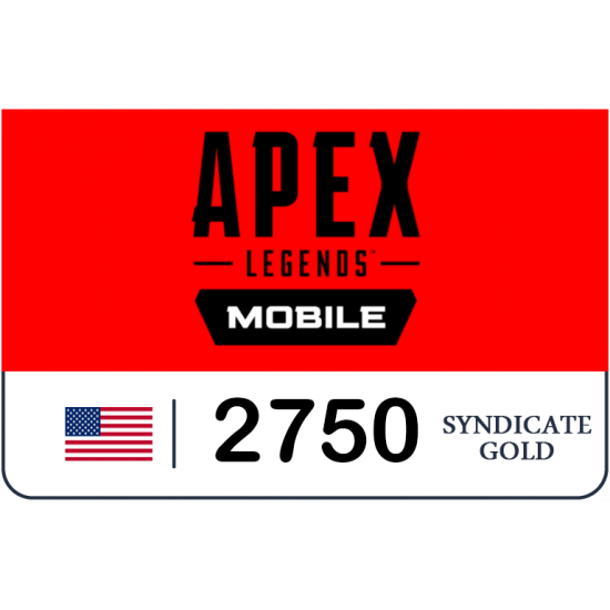 Apex Legends Mobile - USA - 2750 Syndicate Gold