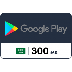 Google Play Gift Code - KSA - 300 SAR Google Play Gift Code - KSA - 300 SAR