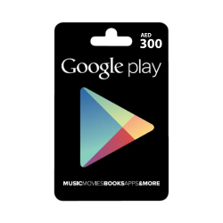 300 AED - Google Play gift Code - UAE 300 AED - Google Play gift Code - UAE