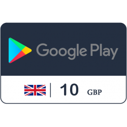 Google Play Gift Code - UK - 10 GBP