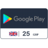 Google Play Gift Code - UK - 25 GBP