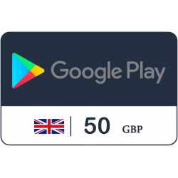 Google Play Gift Code - UK - 50 GBP