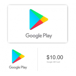 10$ - Google Play gift code - US