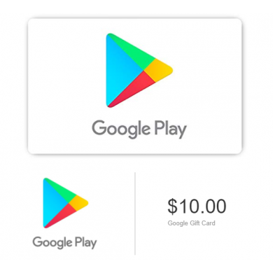 10$ - Google Play gift code - US