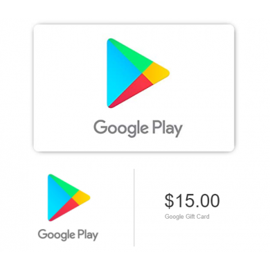 15$ - Google Play gift code - US