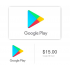 15$ - Google Play gift code - US
