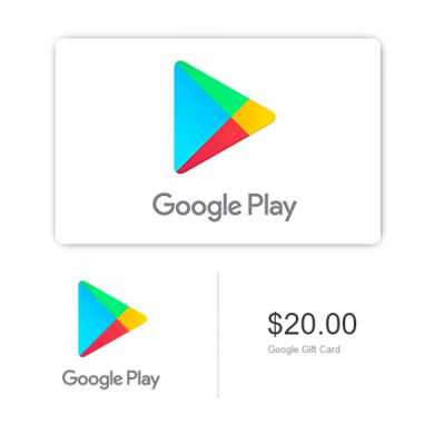 20$ - Google Play gift code - US
