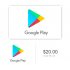 20$ - Google Play gift code - US