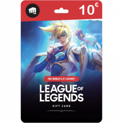League Of Legends Gift Card - €10 League Of Legends Gift Card - €10