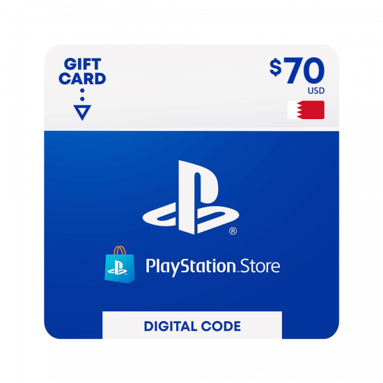$70 - PlayStation Store Gift Card [Digital Code] - BAH