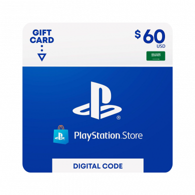 $60 - PlayStation Store Gift Card [Digital Code] - KSA