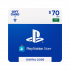 $70 - PlayStation Store Gift Card [Digital Code] - KSA