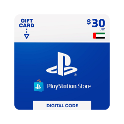$30 - PlayStation Store Gift Card [Digital Code] - UAE