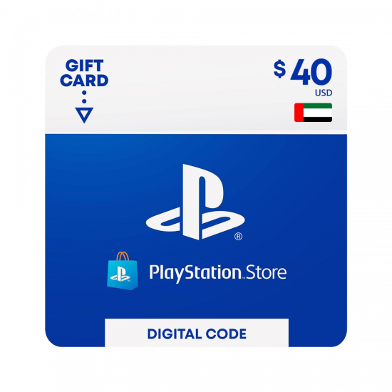$40 - PlayStation Store Gift Card [Digital Code] - UAE