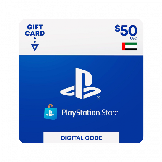 $50 - PlayStation Store Gift Card [Digital Code] - UAE