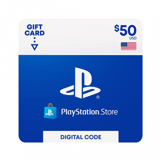 $50 - PlayStation Store Gift Card [Digital Code] - USA