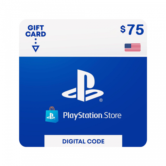 $75 - PlayStation Store Gift Card [Digital Code] - USA