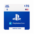 $75 - PlayStation Store Gift Card [Digital Code] - USA