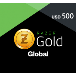 Razer Gold - Global - $500 Razer Gold - Global - $500