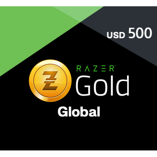 Razer Gold - Global - $500 Razer Gold - Global - $500