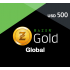 Razer Gold - Global - $500