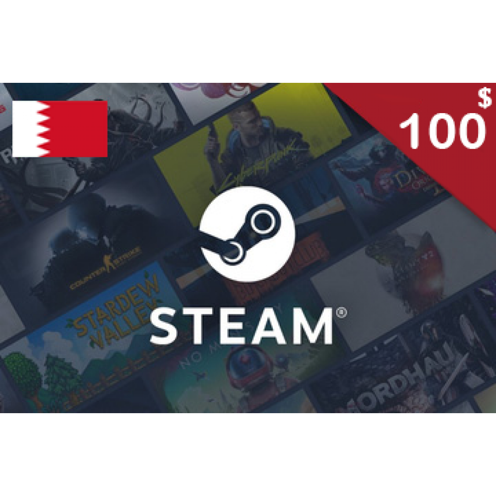 Steam Wallet Card - BAH - $100