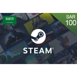 Steam Wallet Card - KSA - 100 SAR Steam Wallet Card - KSA - 100 SAR