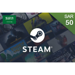 Steam Wallet Card - KSA - 50 SAR Steam Wallet Card - KSA - 50 SAR