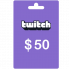 Twitch Card - $50