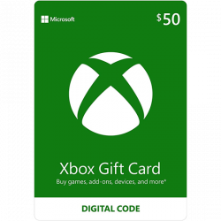 Xbox Gift Card - US - $50 Xbox Gift Card - US - $50