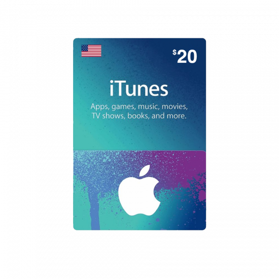 $20 - Itunes Gift Card - USA $20 - Itunes Gift Card - USA