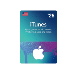 $25 - Itunes Gift Card - USA $25 - Itunes Gift Card - USA