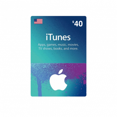 $40 - Itunes Gift Card - USA $40 - Itunes Gift Card - USA
