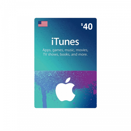 $40 - Itunes Gift Card - USA $40 - Itunes Gift Card - USA