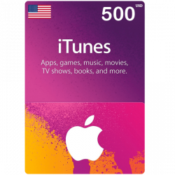 iTunes Gift Card - US - $500 iTunes Gift Card - US - $500