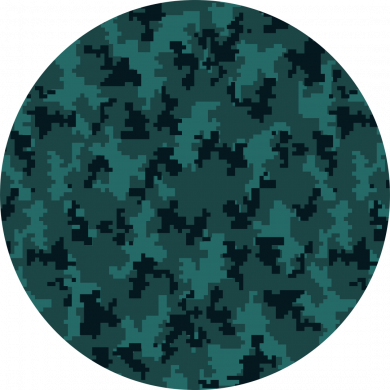 Devo Gaming Floorpad - Green Camo