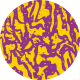 Devo Gaming Floorpad - Color Haze